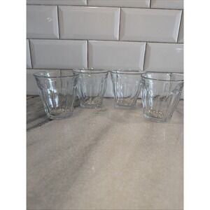 Set of 4 Duralex Made In France PicardieClear TumblerOld Fashioned-Glasses0LA006
